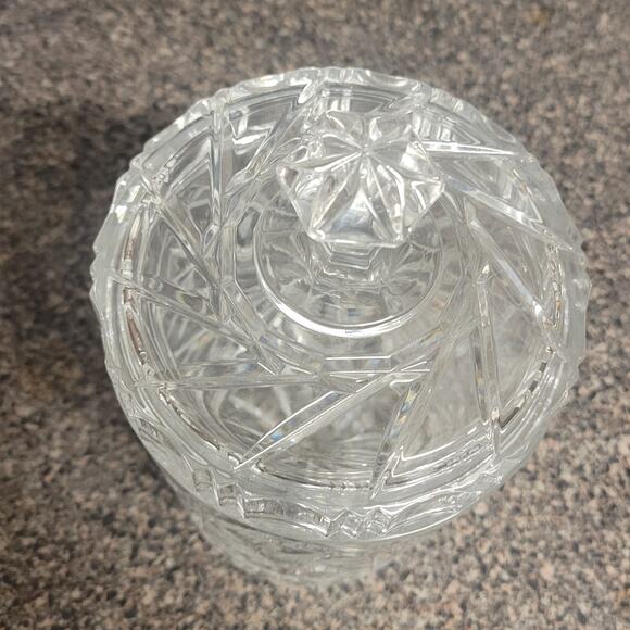 Vintage St. George Biscuit Barrell Tuscany Model Fan and Pinwheel design - Picture 3 of 10